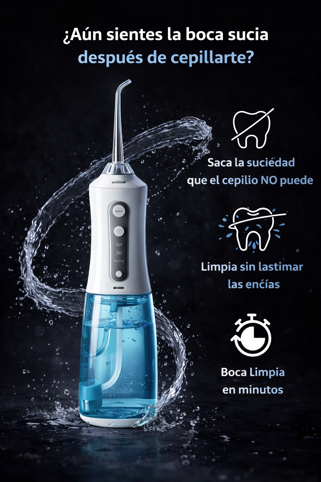 Irrigador Bucal Electrico